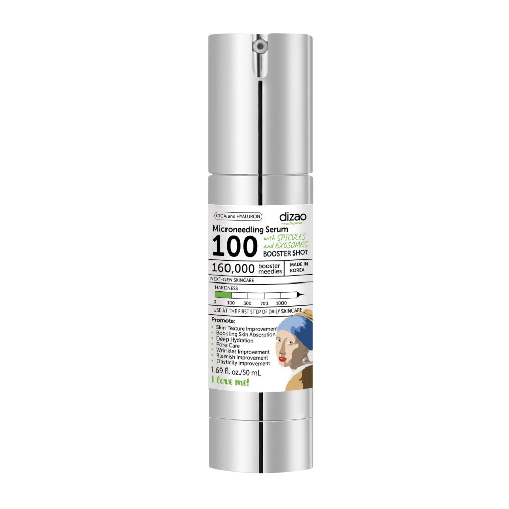 Dizao Cica and Hyaluron Microneedeling Serum with Spicules and Exosomes. Boster Shot 100