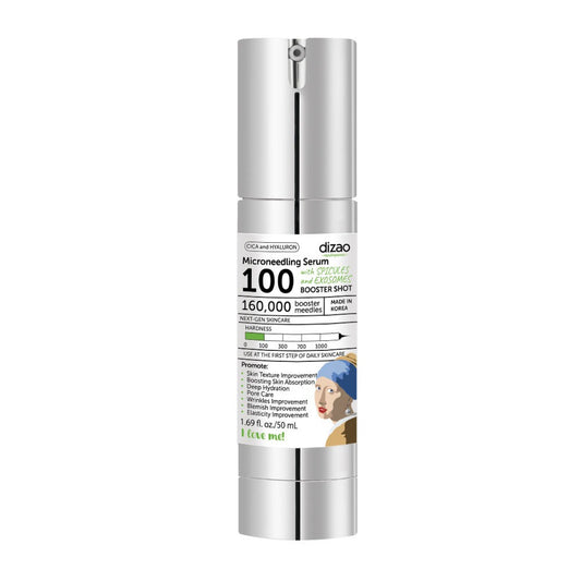 CICA AND HYALURON. MICRONEEDLING SERUM WITH SPICULES AND EXOSOMES. BOOSTER SHOT 100.