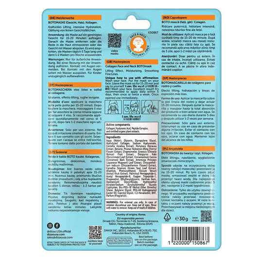 Dizao Collagen Face and Neck Botomask