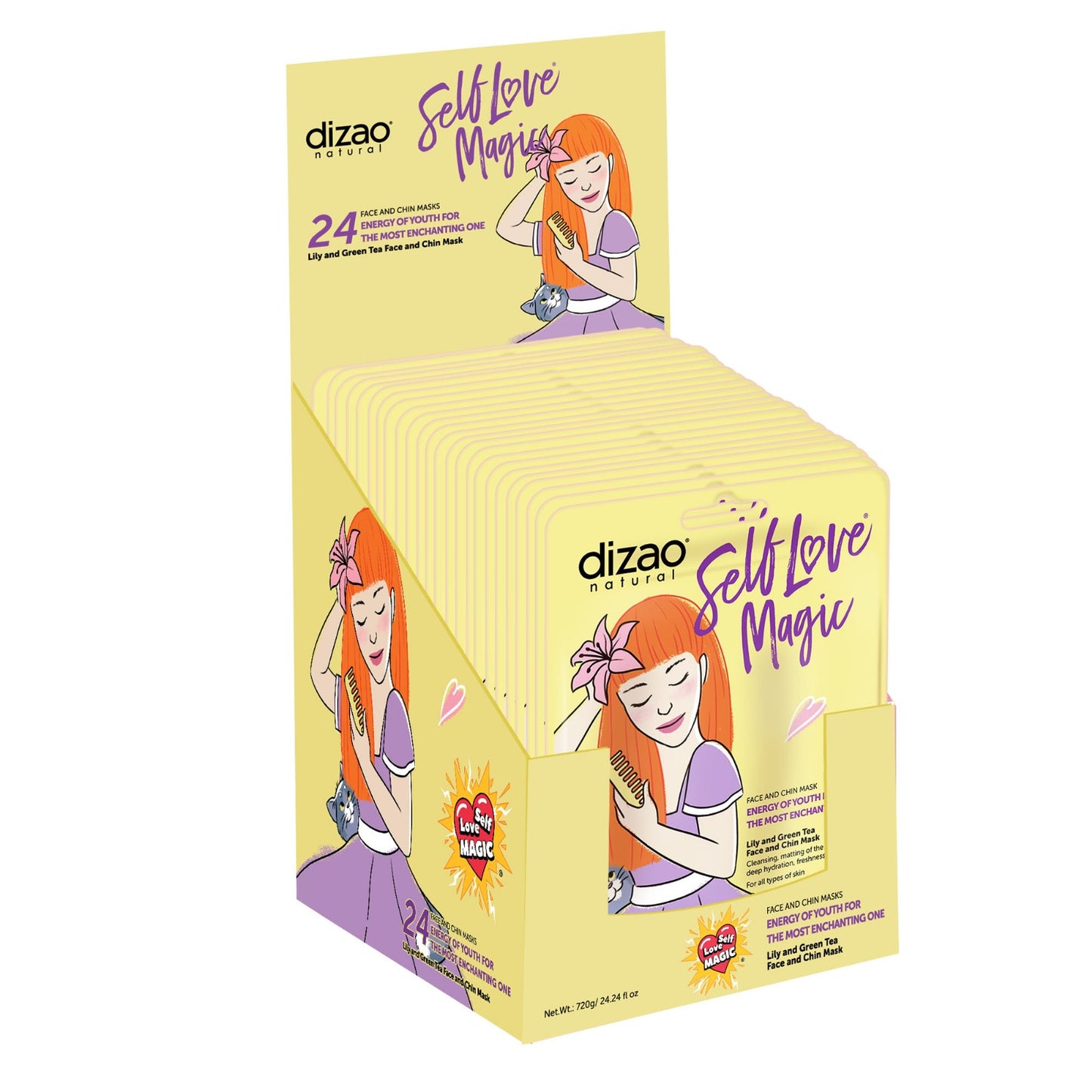 COLLAGEN, HYALURON AND GREEN TEA V-LIFTING FACE MASK.