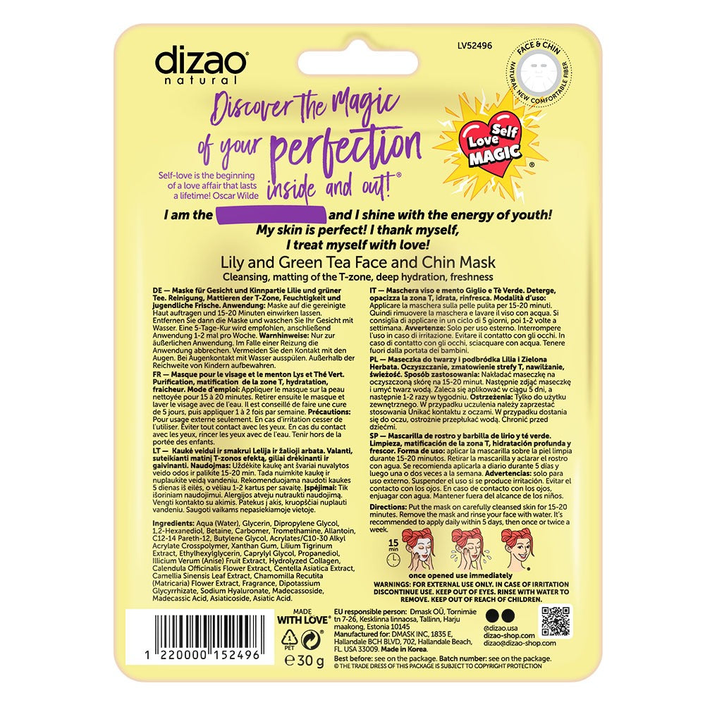 Dizao Collagen and Hyaluron V-Lifting Face Mask