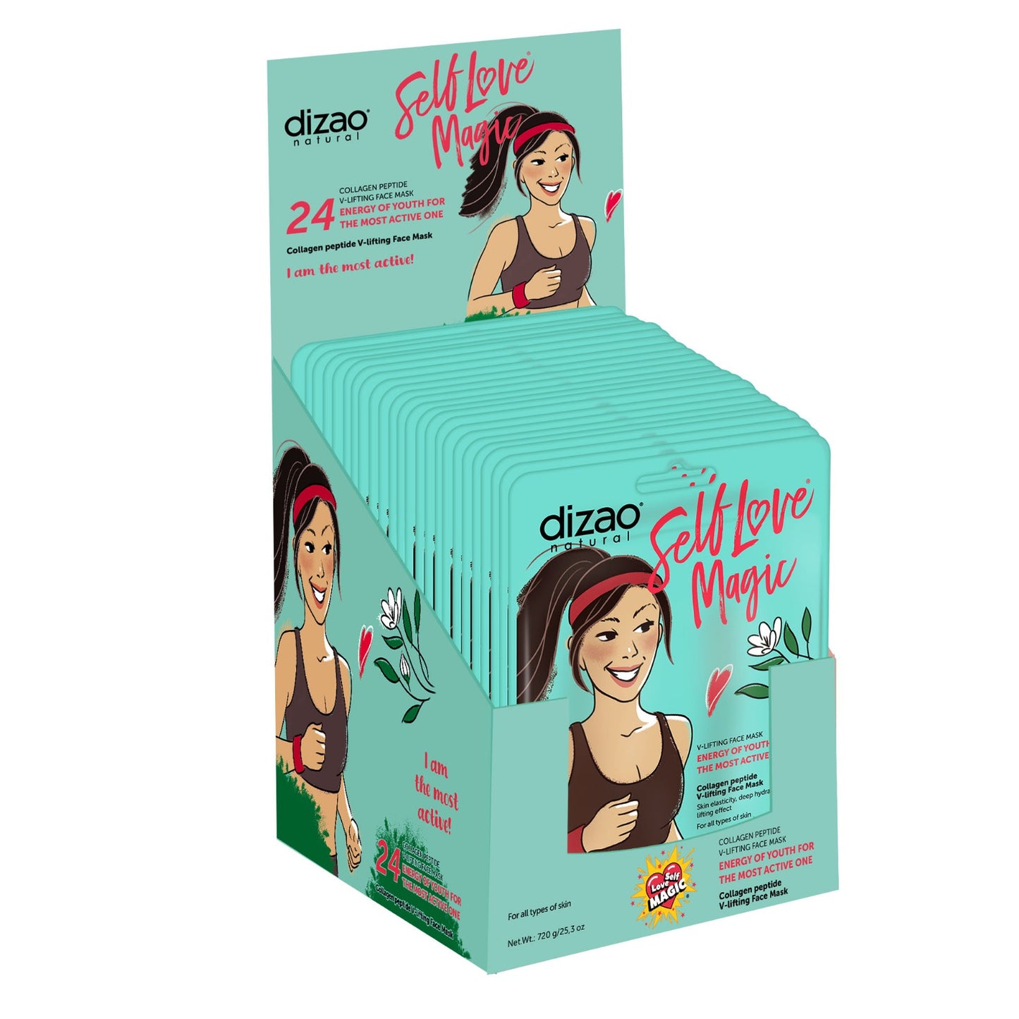 COLLAGEN PEPTIDE V-LIFTING FACE MASK.