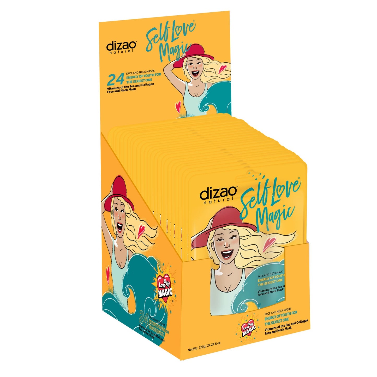 Dizao Vitamins of the Sea and Collagen Face and Neck Mask
