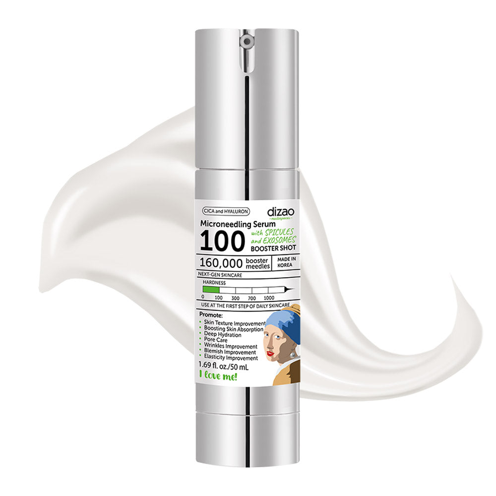 CICA AND HYALURON. MICRONEEDLING SERUM WITH SPICULES AND EXOSOMES