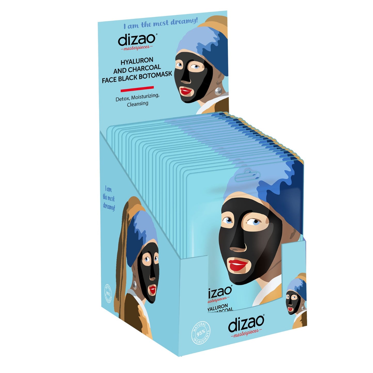 Dizao Hyaluron and Charcoal Face Black Botomask