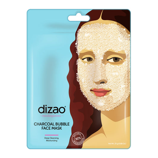 CHARCOAL BUBBLE FACE MASK.