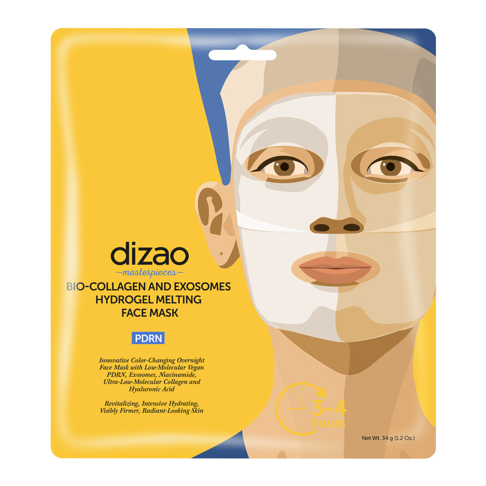 PDRN. BIO-COLLAGEN AND EXOSOMES HYDROGEL MELTING FACE MASK.