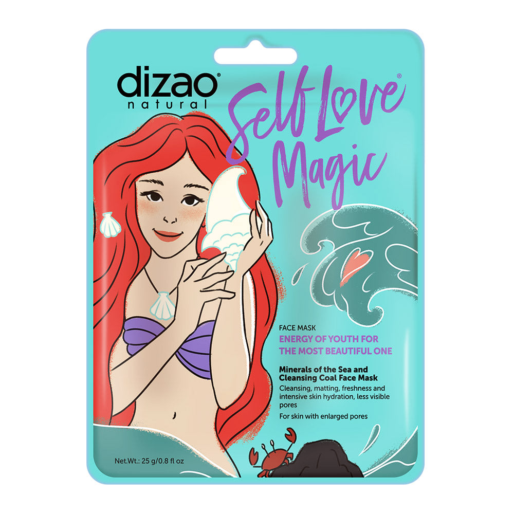 MINERALS OF THE SEA AND CLEANSING COAL FACE MASK.