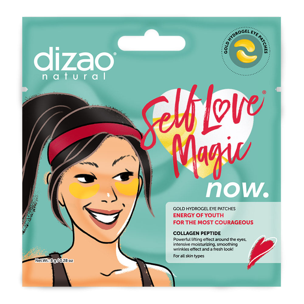 COLLAGEN PEPTIDE GOLD HYDROGEL EYE PATCHES.