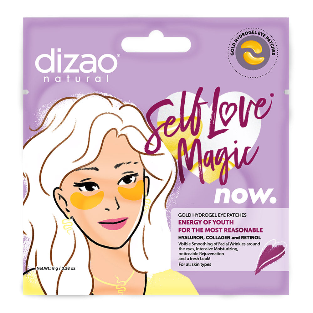 HYALURONIC, COLLAGEN and RETINOL GOLD HYDROGEL EYE PATCH.