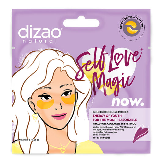 HYALURONIC, COLLAGEN and RETINOL GOLD HYDROGEL EYE PATCH.