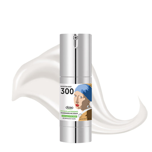 CICA AND HYALURON. MICRONEEDLING SERUM WITH SPICULES AND EXOSOMES. BOOSTER SHOT 300.