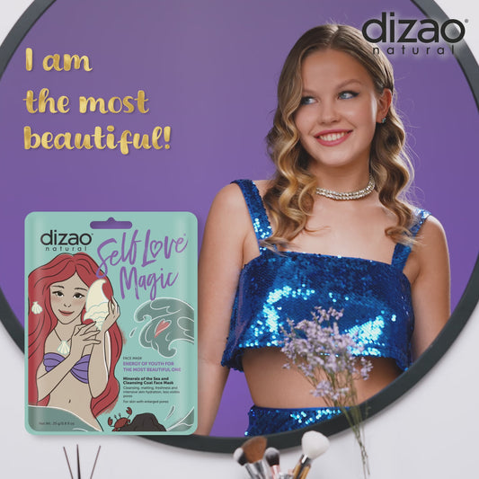 MINERALS OF THE SEA AND CLEANSING COAL FACE MASK.